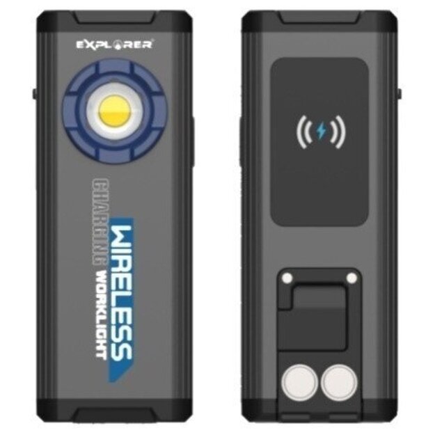 Рабочий фонарь Explorer COB LED с беспроводной зарядной станцией