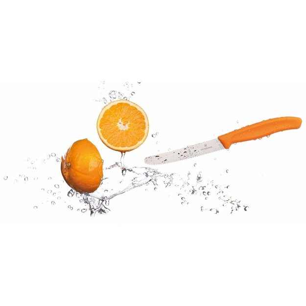 Victorinox Swiss Classic pomidorų ir stalo peilis 11 cm Oranžinis 6.7836.L119