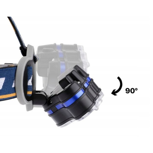 Ultravioletinis žibintuvėlis 9W su balta ir raudona šviesa