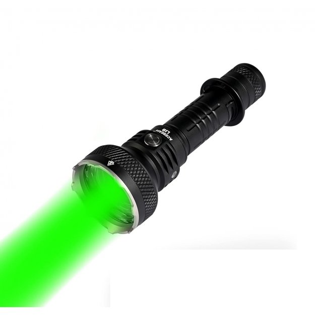 Acebeam L18 žibintuvėlis, 2100lm, iki 1155 metrų, žalia šviesa