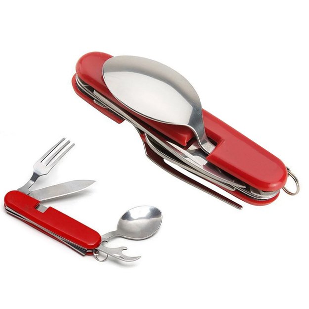 Kišeninis turistinis įrankių komplektas 4x1