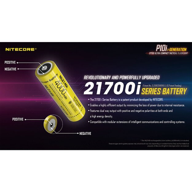 Nitecore P10i žibintuvėlis