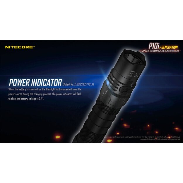 Nitecore P10i žibintuvėlis
