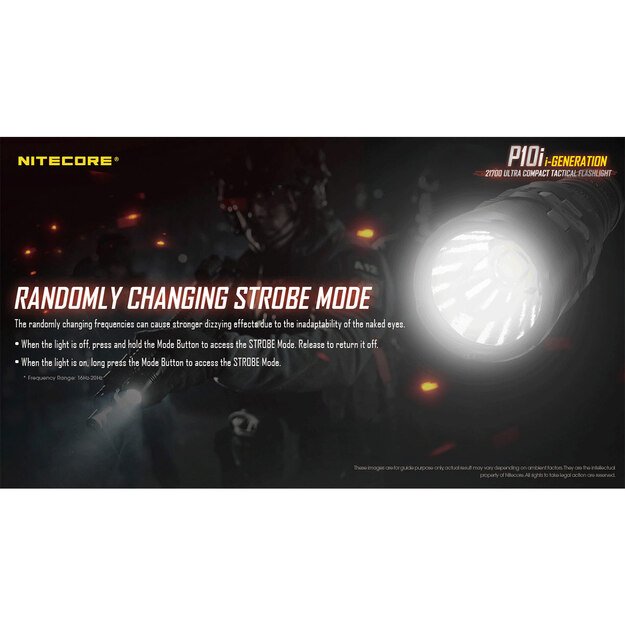 Nitecore P10i žibintuvėlis