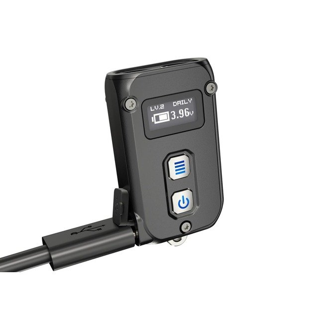 Nitecore TINI 2 - 500lm, žibintuvėlis juodas