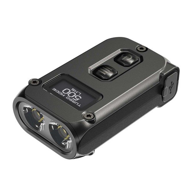 Nitecore TINI 2 - 500lm, žibintuvėlis juodas
