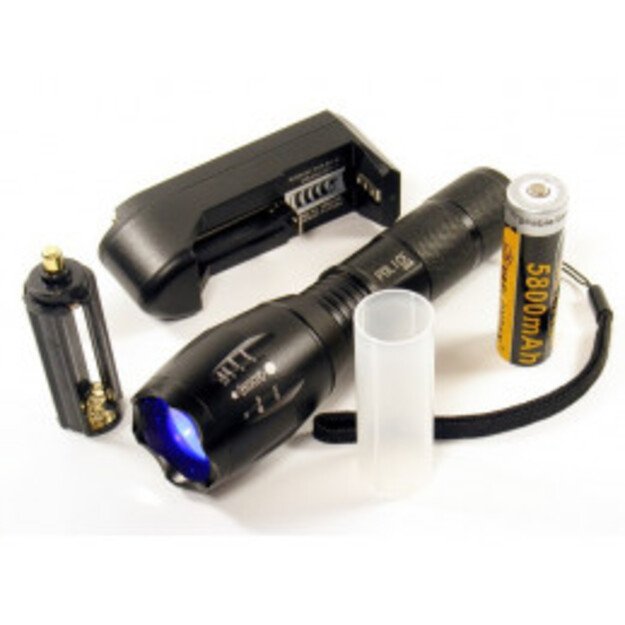 Ultravioletinis žibintuvėlis 8W LED