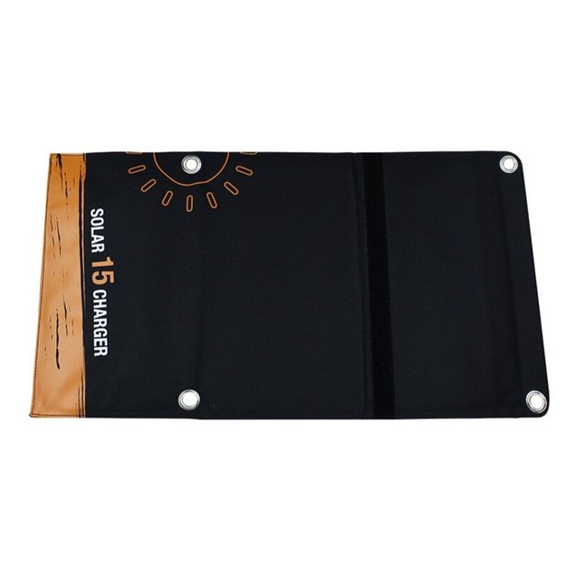 Портативная мобильная солнечная панель 15 Вт