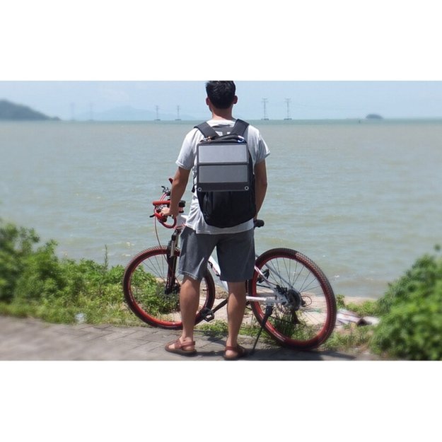 Портативная мобильная солнечная панель 15 Вт