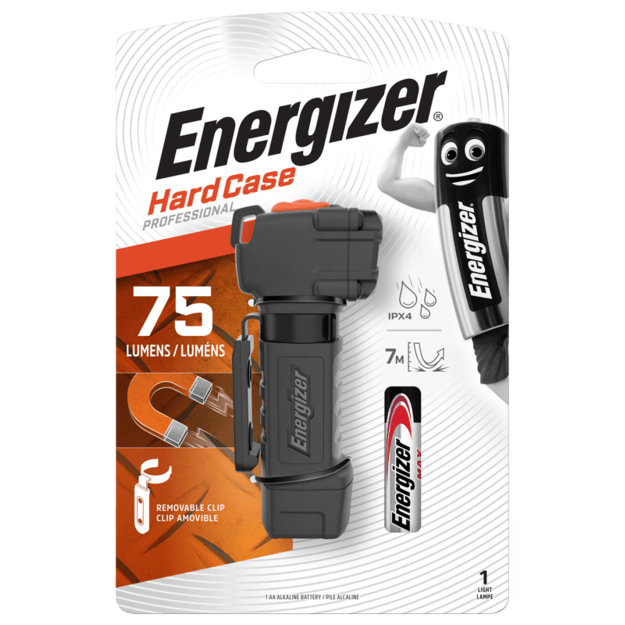 Energizer Hard Case rankinis žibintuvėlis 75lm 1*AA