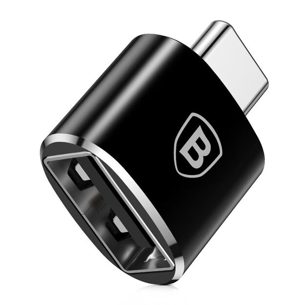 Baseus Adapteris USB JUODAS