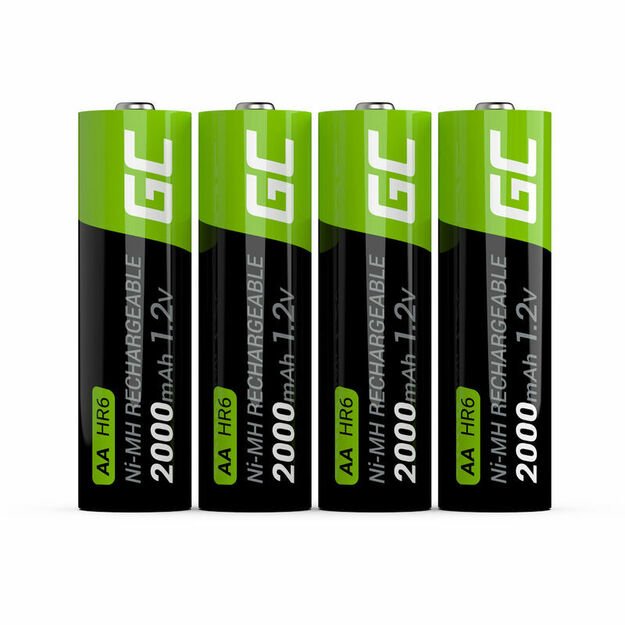 GREENCELL Green Cell akumuliatorius 4x  AA HR6 1.2V  2000 mAh GR02
