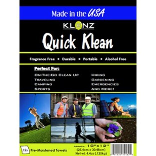 Vienkartinė šluostė Klenz Quickclean 25.4cm x 30.48cm