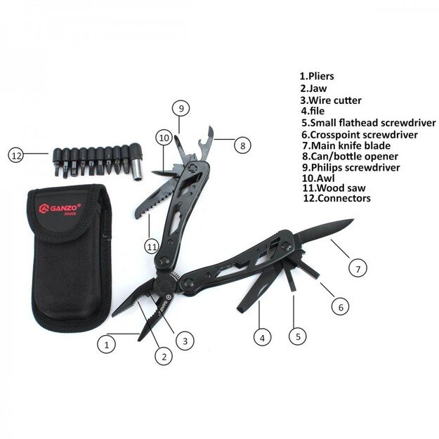 Ganzo G104 multifunkcinis įrankis