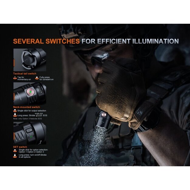 Fenix PD35R ACE LED žibintuvėlis