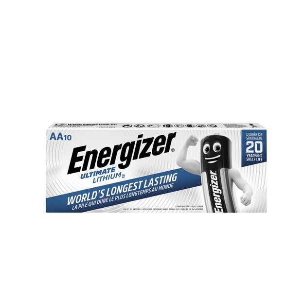 Energizer Ultimate Lithium AA batteries, 10 pcs.