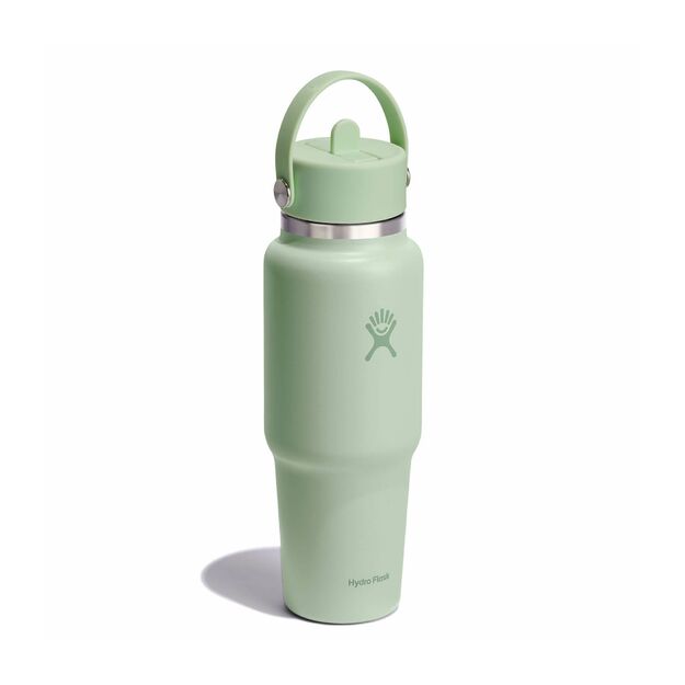 Дорожная бутылка Hydro Flask с широким горлом и трубочкой, 946 мл, Aloe WT32CFS338