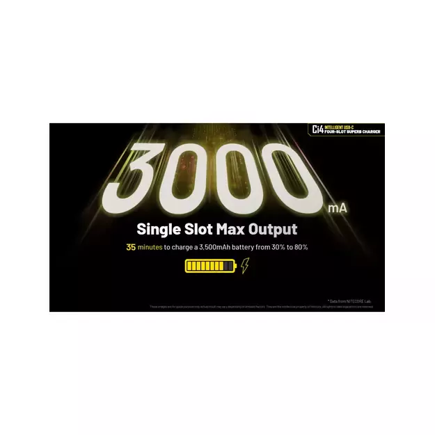 Nitecore Ci4 four-slot charger