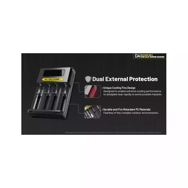 Nitecore Ci4 four-slot charger