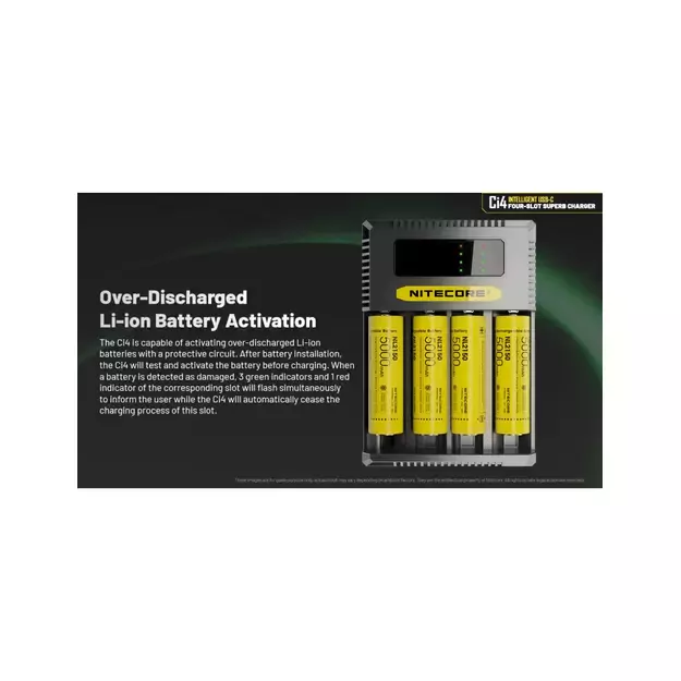 Nitecore Ci4 four-slot charger