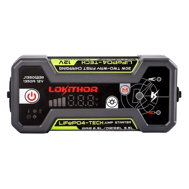 LOKITHOR J1350 Pro LiFePO4 12V užvedėjas