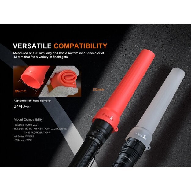 Fenix AOT-04 Eismo lazdelė Raudona