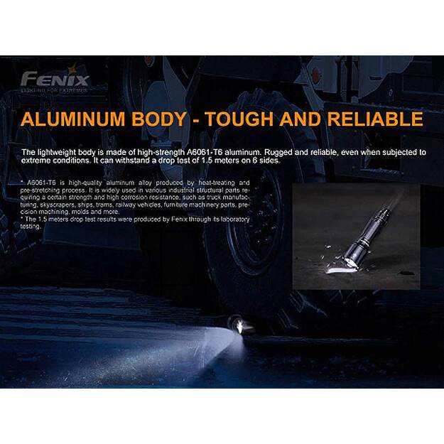 FENIX TK22 TAC taktinis žibintuvėlis