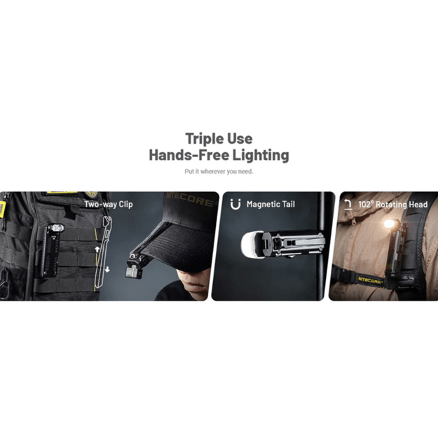 Nitecore EDC09 žibintuvėlis 1600lm