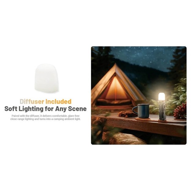 Nitecore EDC09 žibintuvėlis 1600lm