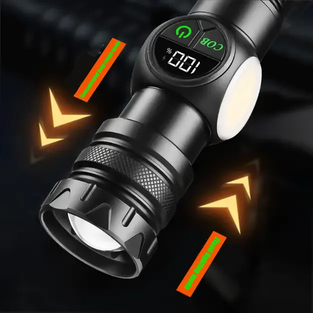 LiitoKala LF-1826 COB šoninis žibintuvėlis