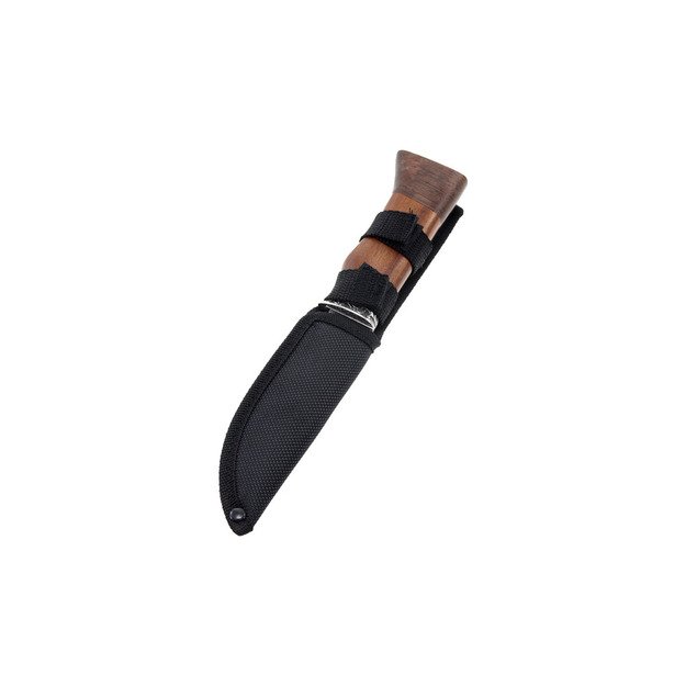 Knife with moose head decoration, 23 cm