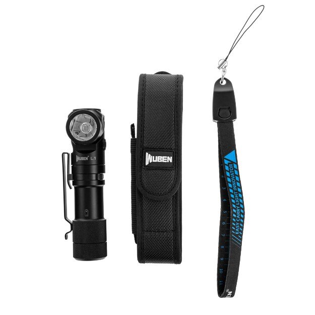 Фонарь Wuben L1 черный, 2000 люмен