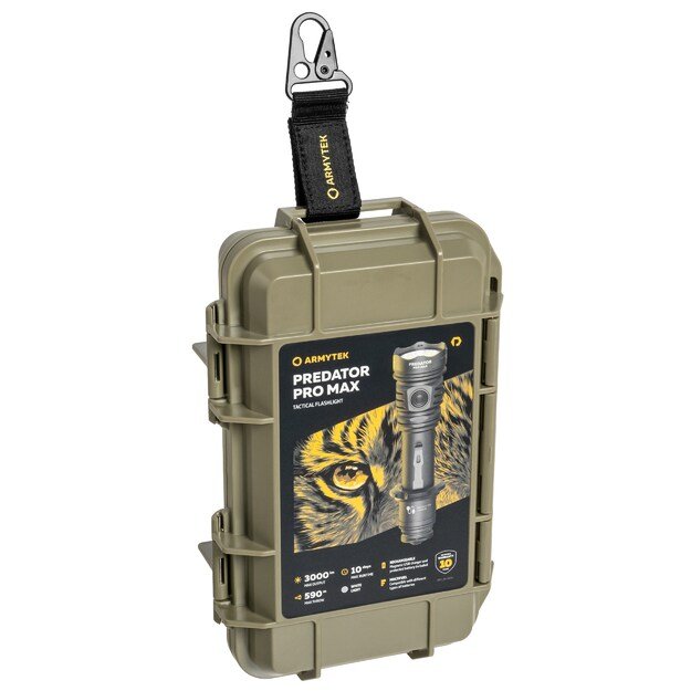 Тактический фонарь Armytek Predator PRO Max White PCB - 3000 лм F08201PC