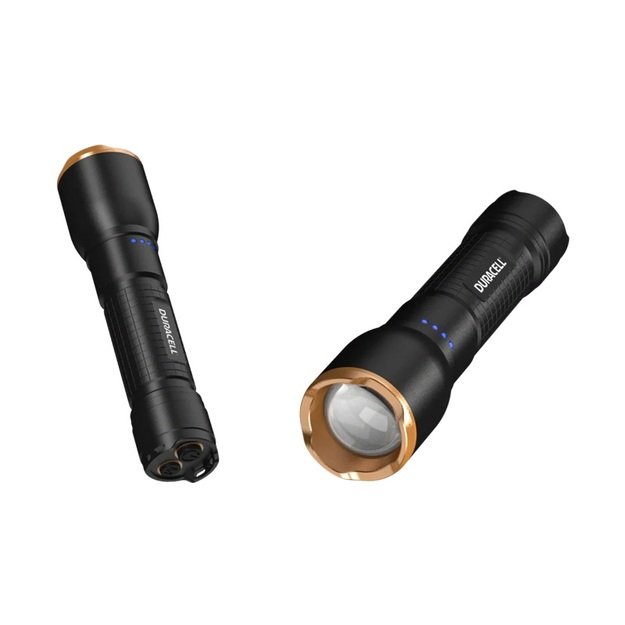 Фонарик Duracell DF750R -750 лм, 1 аккумулятор 18650