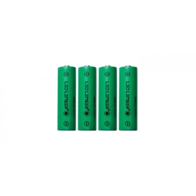 Ledlenser 4 x AA Ni-MH pakraunamos baterijos žibintuvėliui H14R