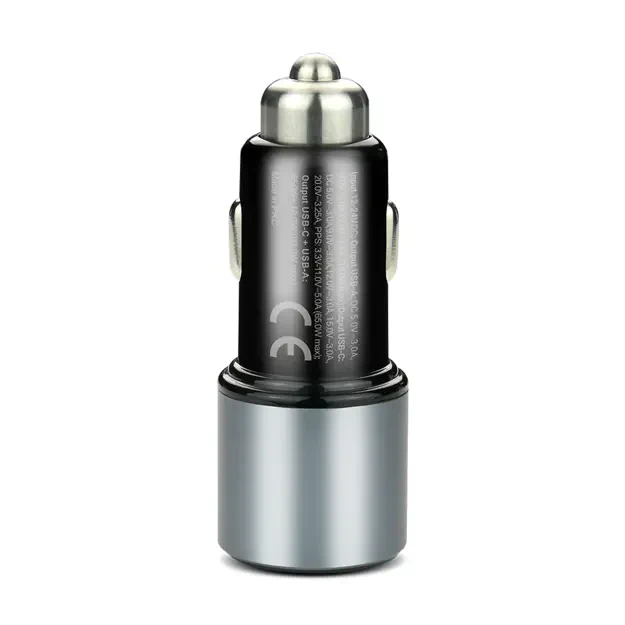 everActive CC-60Q automobilinis įkroviklis su USB QC3.0 ir USB-C PD 83W