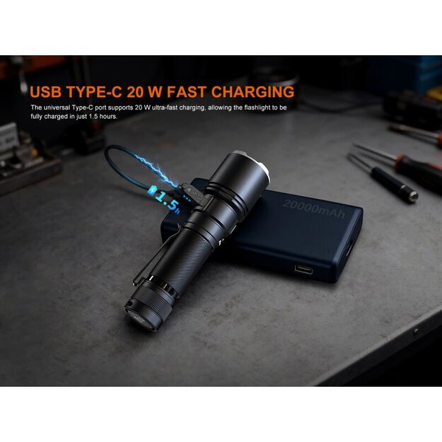 Светодиодный фонарь Fenix ​​C7 Pro с USB-подключением