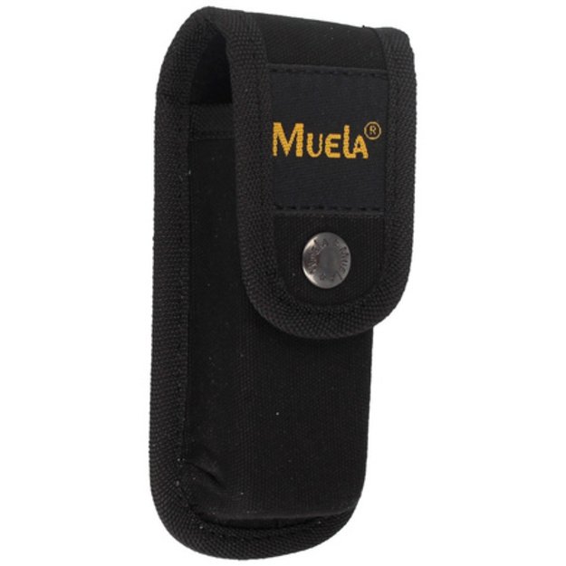 Muela juodos spalvos kietas „Cordura“ dėklas sulankstomam peiliui 140x40 mm (F/NAVALIA-COR)