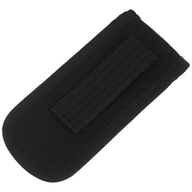 Muela juodos spalvos kietas „Cordura“ dėklas sulankstomam peiliui 140x40 mm (F/NAVALIA-COR)