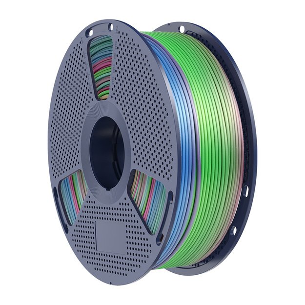 Sunlu PLA+ Silk Filament (Rainbow) 06
