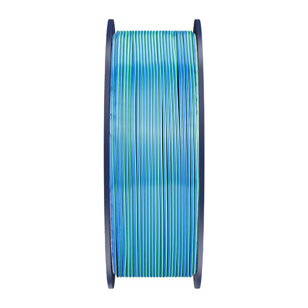 Sunlu PLA+ Silk Tri-Color Filament (blue-green-purple)