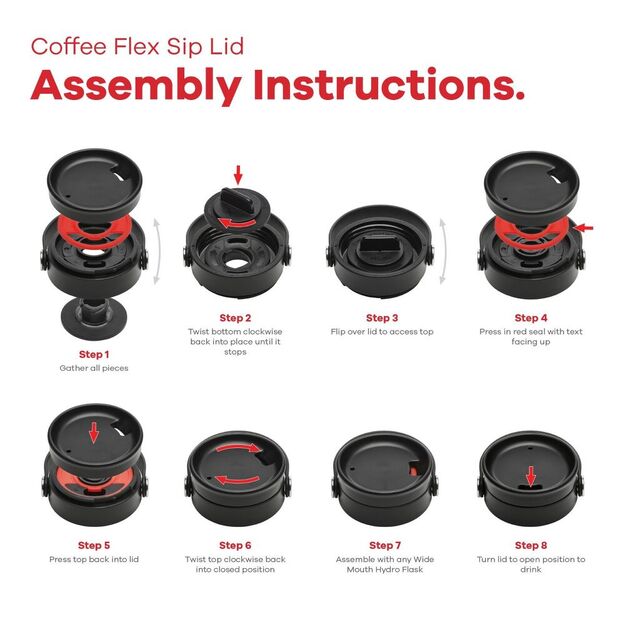 Термос Hydro Flask Wide Flex Sip Lid Beachplum 475 мл W16BCX526