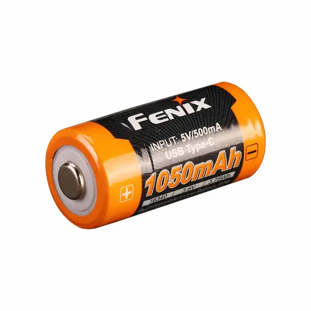 Аккумулятор Fenix ARB-L16-1050UP Li-ion с защитой 16340 CR123A