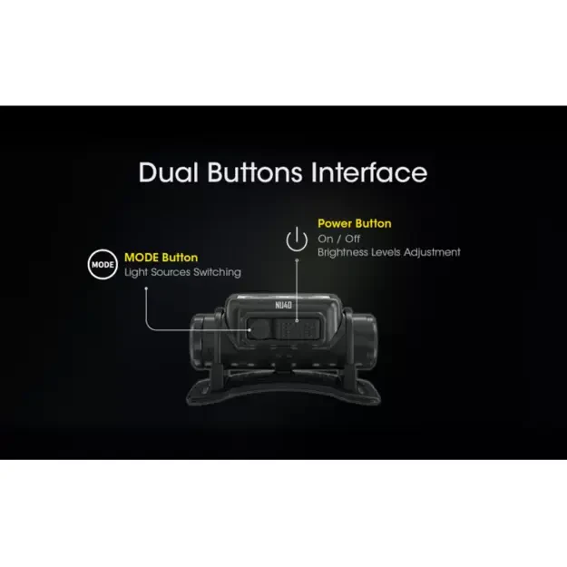 Nitecore NU40 žibintuvėlis 1000 lm