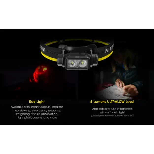 Nitecore NU40 žibintuvėlis 1000 lm