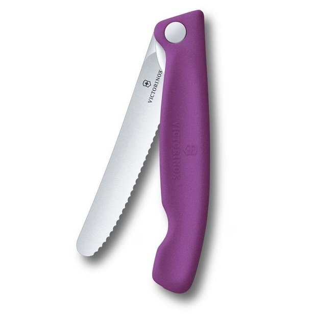 Складной кухонный нож Victorinox Picnic Swiss Classic, Purple 6.7835.FC1