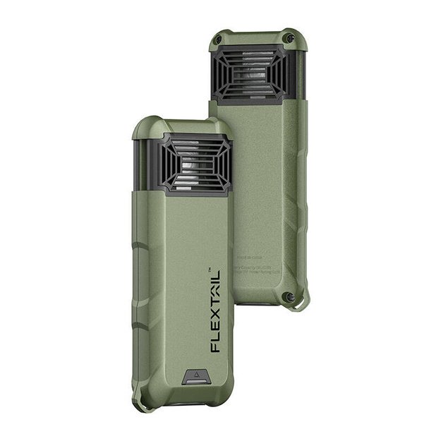 Nešiojamas „2-in-1“ uodų atbaidytojas „Flextail Max Repel S“ (žalias)