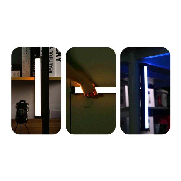 PULUZ RGB rankinė foto lazdelė su spalvomis PU4132