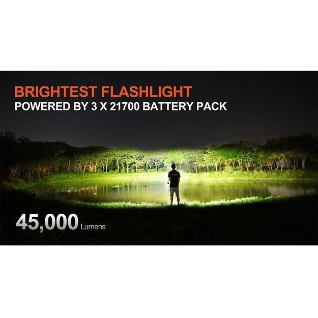 Фонарик AceBeam X50 2.0 45 000 лм, 6500 КБ