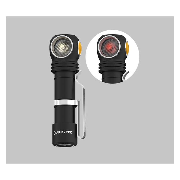 Armytek Wizard C2 WR žibintuvėlis, USB, Warm F06901W